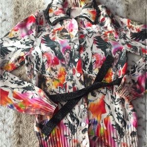 Vintage Graphic Cardigan Sweater